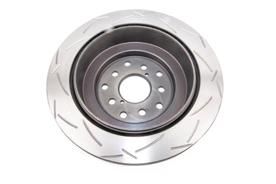 DBA 2001 Subaru Impreza WRX STI 10 Stud Hole Rear Slotted 4000 Series Uni-Directional Rotor for performance car tuning