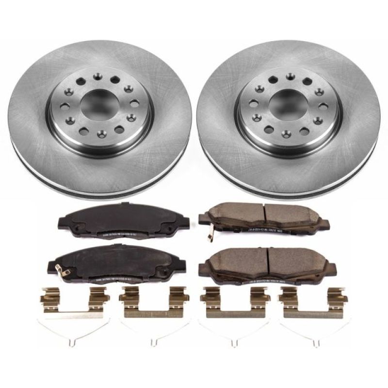 Power Stop 17-18 GMC Acadia Brake Kit - Performance parts, high performance brakes for your vehicle - Available at DTX Performance