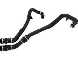 aFe BladeRunner 2in to 2-1/2in Aluminum Hot Charge Pipe Black Ford F-150 24-26 V6-2.7L (tt)