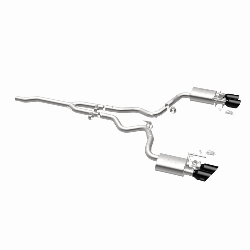 MagnaFlow 2024 Ford Mustang Ecoboost 2.3L Competition Series Cat-Back Performance Exhaust System - DTX Performance