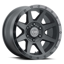 Load image into Gallery viewer, ICON Rebound 17x8.5 6x5.5 25mm Offset wheel in double black for performance cars, available at DTX Performance - veteran owned.