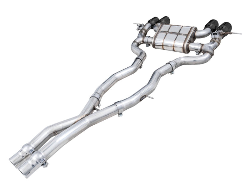 AWE SwitchPath Catback Exhaust for BMW G8X M3/M4 - Diamond Black Tips - DTX Performance