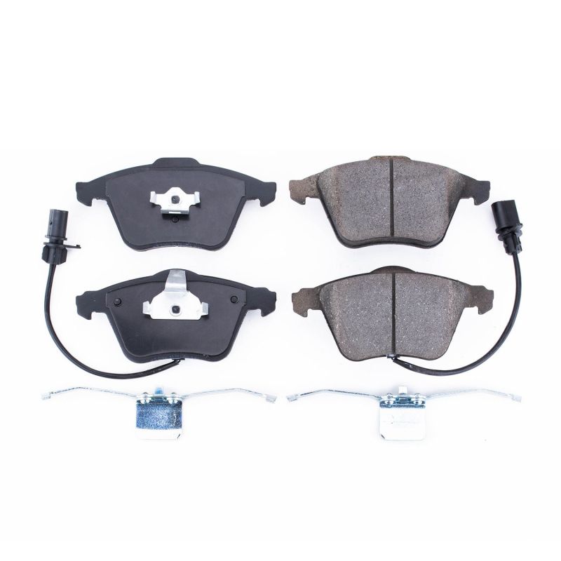 Power Stop 05-09 Audi A4 Front Z17 Evolution Ceramic Brake Pads w/Hardware - DTX Performance