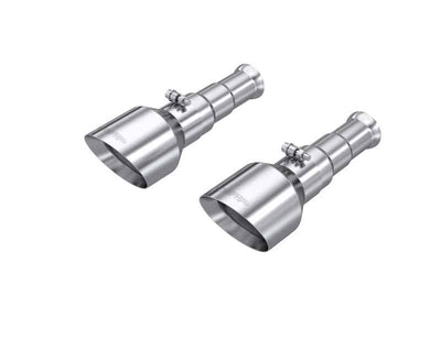 MBRP 19-24 Ram 1500 Classic 5.7L Hemi 5in OD Dual Wall Angle Cut T304 SS CB Exhaust Tips - Pair, performance car parts
