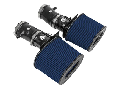 aFe 15-21 Lamborghini Huracan V10-5.2L Track Series Intake System w/ Pro 5R Filter - performance car parts