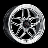 Weld Racing 20x8 Laguna 5x114.3 ET00 BS 4.5 Gloss BLK MIL DIA 78.1