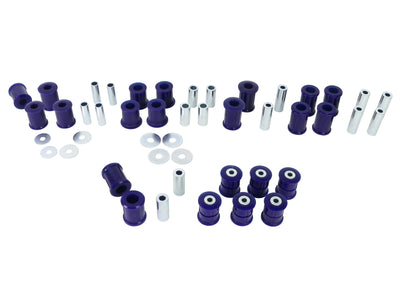 SuperPro 1999 Mazda Miata 10th Anniversary Front / Rear Vehicle Enhancement Kit suspension bushing parts DTX Performance