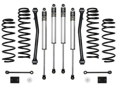 ICON 2018+ Jeep Wrangler JL 2.5in Stage 2 Suspension System - performance upgrades for Jeep, racing suspension kit by DTX Performance.