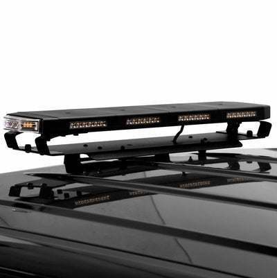 Putco 24in Hornet Light Bar - (Amber) LED Stealth Rooftop Strobe Bar for high performance car tuning and construction visibility.