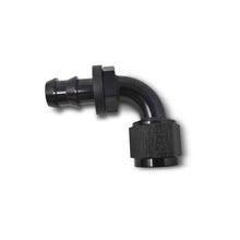 Load image into Gallery viewer, Russell Performance -6 AN Twist-Lok 90 Degree Hose End (Black), ideal for DTX Performance upgrades, car tuning, and racing applications.