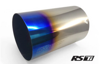 Load image into Gallery viewer, GReddy Burnt Titanium Tip 115mm Diameter 170mm Length (for Revolution RS/RS-TI/RS-Race)