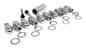 Race Star 14mmx2.0 Lightning Truck Closed End Deluxe Lug Kit - 10 PK for high performance car parts by DTX Performance.