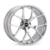 BBS FI-R Evo 21x12 / CL / ET70 / CB84 - Diamond Silver Wheel (Porsche 992 Turbo S)