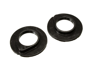 Energy Suspension 90-96 Ford F-150 Bronco Front Coil Spring Isolator Set - Black, premium Hyper-Flex, performance car parts, DTX Performance
