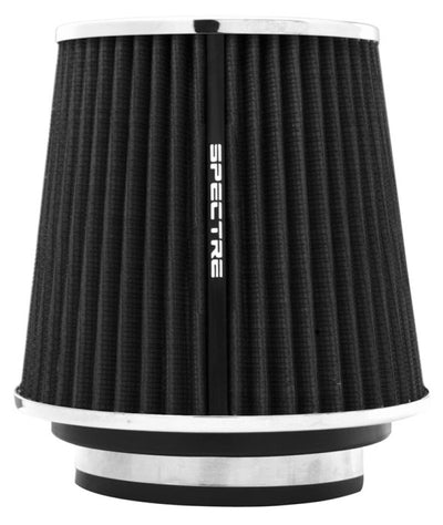 Spectre Adjustable Conical Air Filter 5-1/2in. Tall (Fits 3in. / 3-1/2in. / 4in. Tubes) - Black for performance cars
