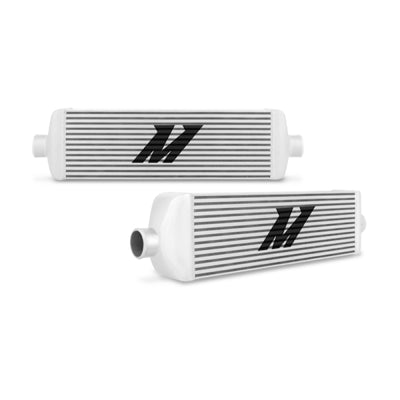 Mishimoto Universal Intercooler - J-Line for high performance car tuning, available at veteran owned DTX Performance shop.