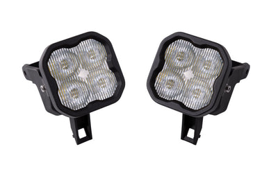 Diode Dynamics 99-10 Ford Excursion/F-250/F-350/F-450/F-550 Super Duty/Ranger SS3 LED Fog Light Kit