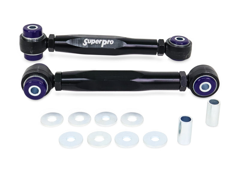 Superpro 06-25 Volkswagen Golf GTI Lower Rear HD Adjustable Toe Arm Set for performance tuning and suspension upgrades