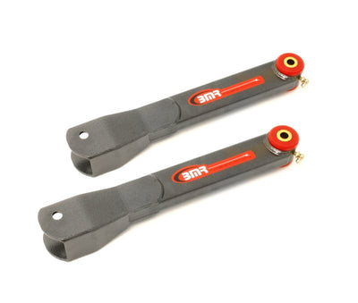 BMR 10-15 5th Gen Camaro Non-Adj. Rear Trailing Arms (Polyurethane) - Black Hammertone, performance car parts - DTX Performance