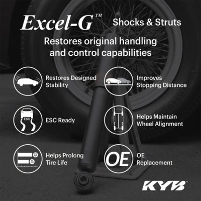 KYB 2019+ Acura RDX Excel-G Strut Front Right benefits