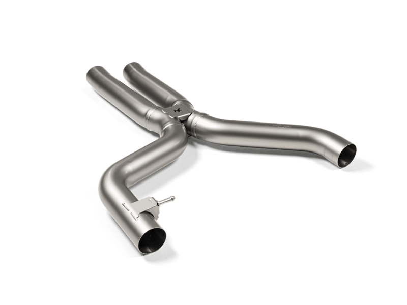 Akrapovic 2021+ BMW G87 M2, G80 M3 &amp; G82 M4 Evolution Short Link pipe w/o Resonator  (Titanium) - DTX Performance