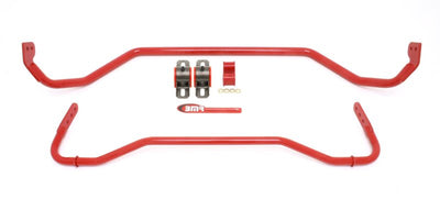 BMR 08-09 Pontiac G8 Front & Rear Sway Bar Kit w/ Bushings - Red for high performance car tuning from DTX Performance.
