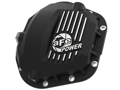 aFe Pro Series Dana 60 Front Differential Cover Black w/ Machined Fins 17-20 Ford Trucks (Dana 60) performance car parts