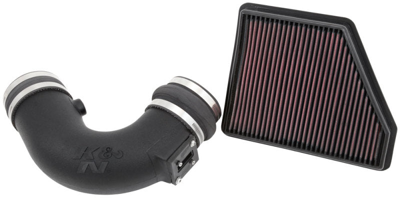 K&N FIPK 10-14 Chevy Camaro V8 6.2L Performance Intake Kit for high performance tuning and upgrades