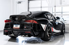 Load image into Gallery viewer, AWE 2020 Toyota Supra A90 Resonated Touring Edition Exhaust - 5in Diamond Black Tips - DTX Performance