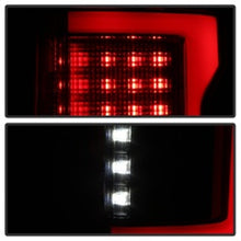 Load image into Gallery viewer, Spyder 15-17 Ford F-150 LED Tail Lights (w/Blind Spot) - Black Smoke for high performance car parts by DTX Performance.