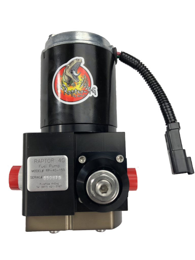 PureFlow Raptor VP-100gph Universal Fuel Pump - High performance car parts by DTX Performance, veteran owned.