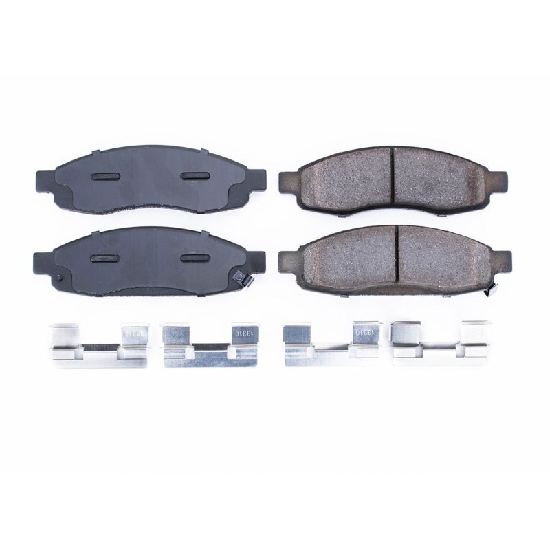 Power Stop 05-06 Infiniti QX56 Front Z17 Evolution Ceramic Brake Pads w/Hardware - DTX Performance