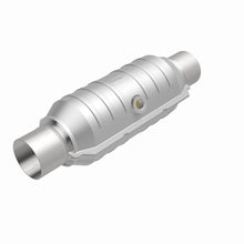 Load image into Gallery viewer, MagnaFlow Conv Univ 2in Inlet/Outlet Center/Center Round 11in Body L x 5.125in W x 15in Overall L - Performance Car Part