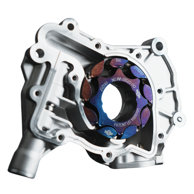 Boundary 2020+ Ford GT500 / 2025 Ford Mustang GTD 5.2L Billet Vane Ported Oil Pump Assembly by DTX Performance.