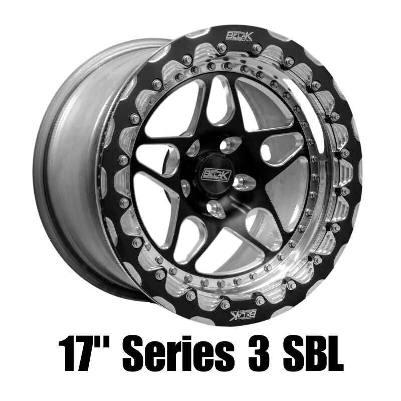 Belak 17x4.5 / 2.25 BS / 5x112 BP / Series 3 Wheel - Monoblock (Req Spacer/Extended Studs) - DTX Performance