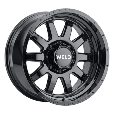 Weld Stealth 20x9 / 8x180 / 5.01 BS / 124.3 HB - Gloss Black - Non-BL Wheel