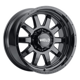 Weld Stealth 20x9 / 8x180 / 5.01 BS / 124.3 HB - Gloss Black - Non-BL Wheel