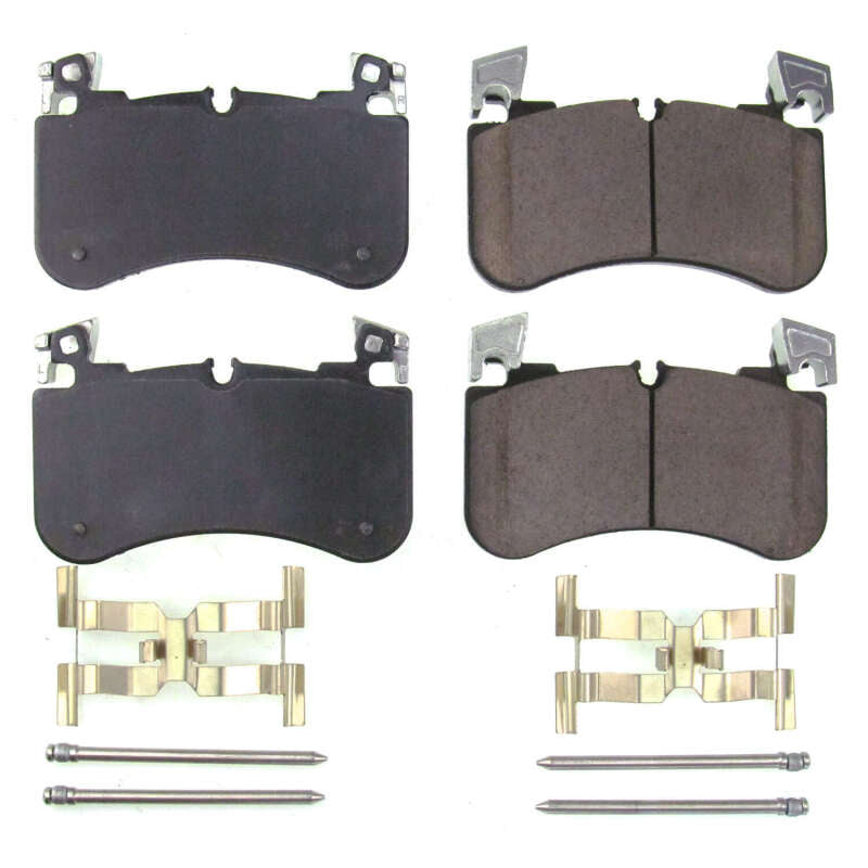 Power Stop 18-19 Land Rover Discovery Front Z17 Evolution Ceramic Brake Pads w/Hardware - DTX Performance