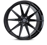 Vossen HFX-2 22x10.5 / 5x130 / ET20 / Deep Face / 84.1 - Gloss Black Wheel