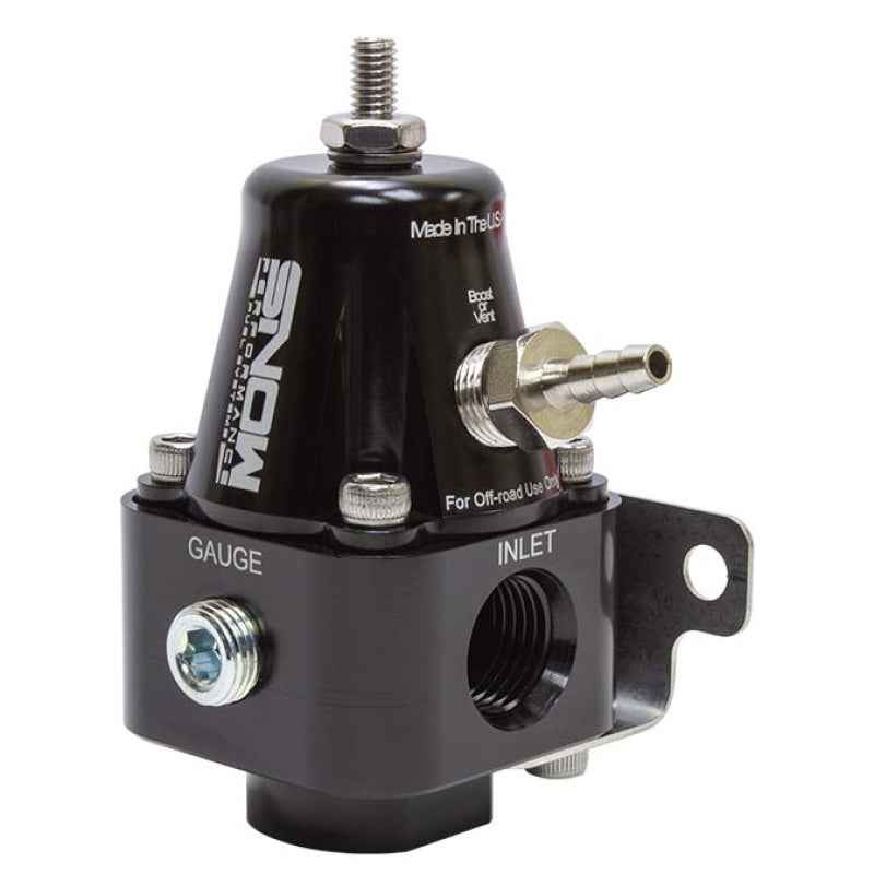 Snow Billet Compact Fuel Pressure Regulator for performance car parts by DTX Performance, high performance auto parts, and tuning upgrades.