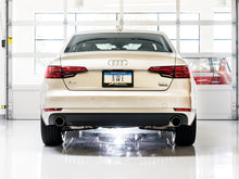 Load image into Gallery viewer, AWE Tuning Audi B9 A4 Touring Edition Exhaust Dual Outlet - Chrome Silver Tips (Includes DP) - DTX Performance