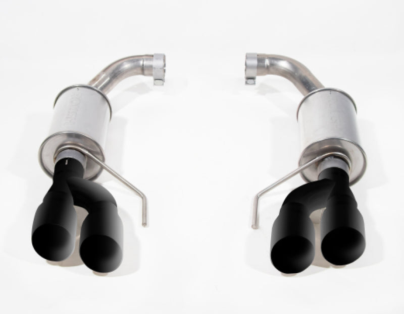 Roush 18-25 Mustang GT Black Tip Axle Back Exhaust