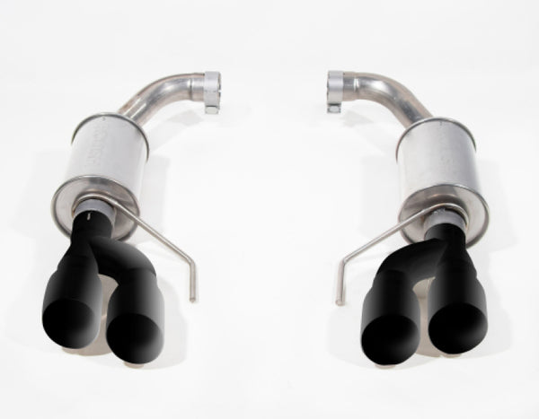 Roush 18-25 Mustang GT Black Tip Axle Back Exhaust