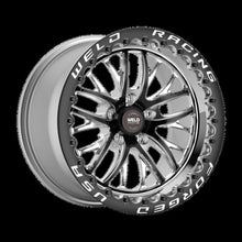 Load image into Gallery viewer, Weld S82 15x10 5x114.3 BP 7.5 BS 51 ET Black 3.18 ID Medium Pad Single Beadlock Wheel