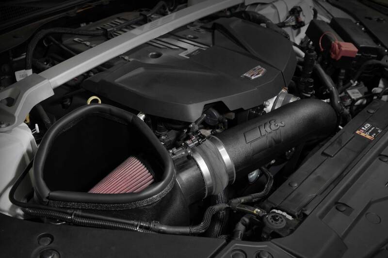 K&N 22-24 Cadillac CT5 6.2L V8 Performance Air Intake System - DTX Performance