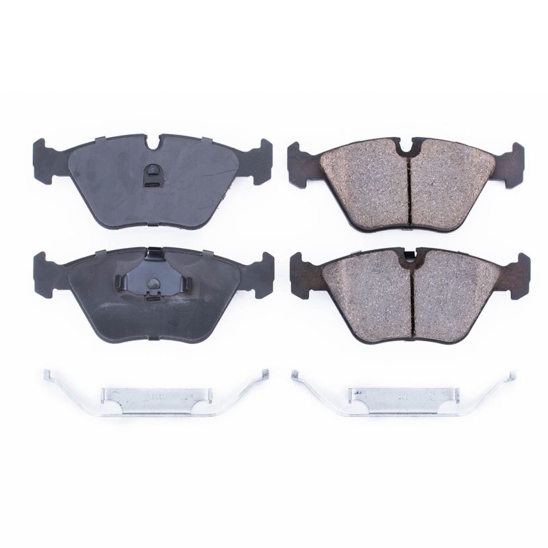 Power Stop 89-91 Audi 200 Front Z17 Evolution Ceramic Brake Pads w/Hardware - DTX Performance