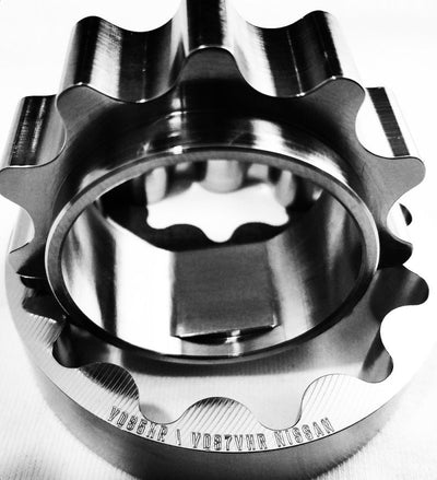 Boundary Nissan VQ 3.5L DE Billet Oil Pump Gear for high performance auto parts and engine upgrades at DTX Performance.