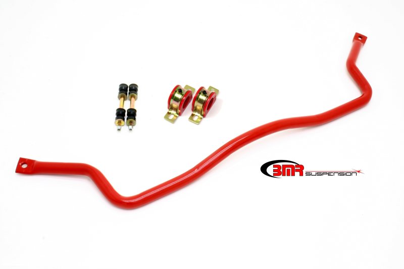 BMR 93-02 F-Body Front Hollow 35mm Sway Bar Kit w/ Bushings - Red - DTX Performance