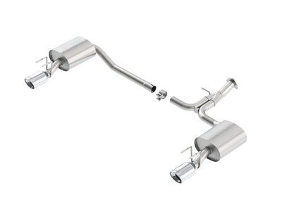 Borla 13-15 Honda Accord Coupe 3.5L FWD SS Rear Section Single Split Rear Exit Touring Exhaust system