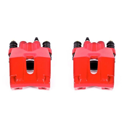 Power Stop 04-11 Ford F-150 Rear Red Calipers - High performance car parts from DTX Performance.